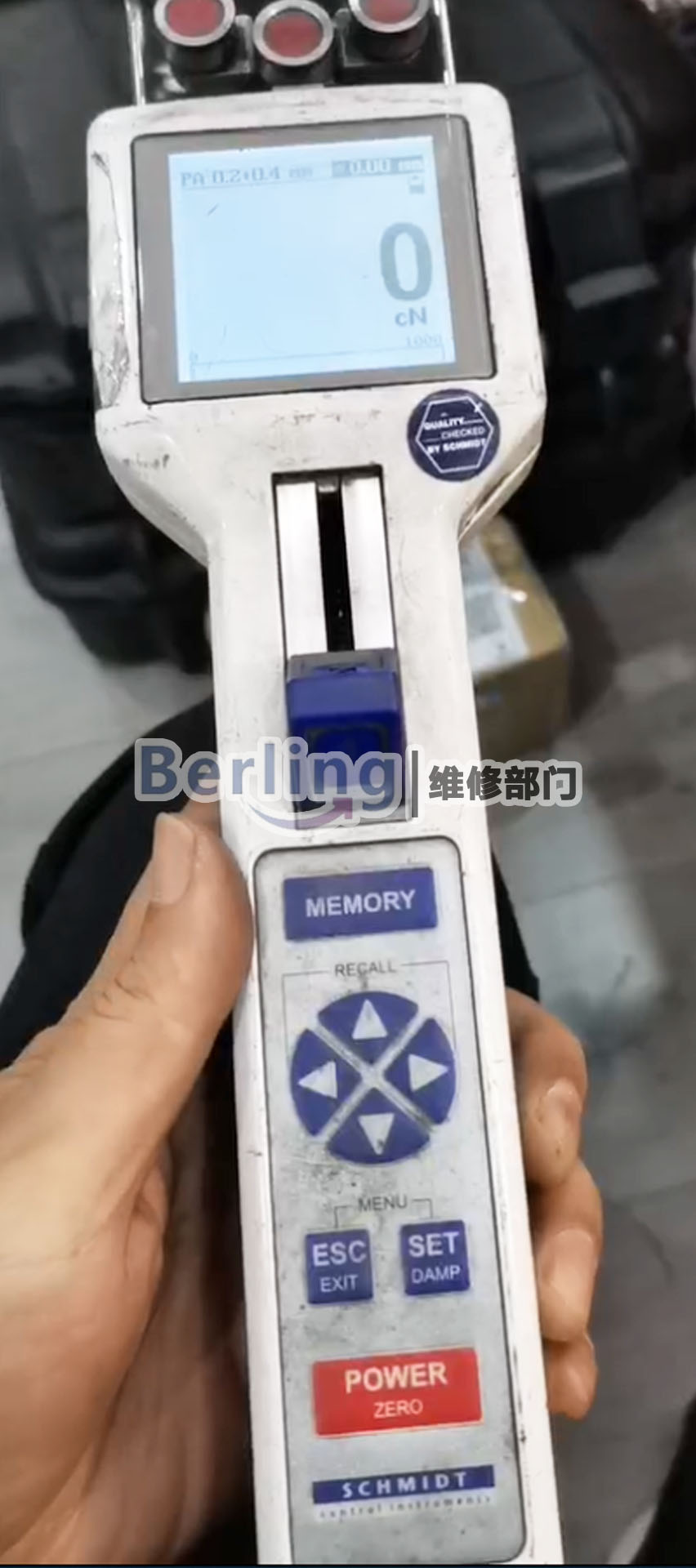 SCHMIDT DTS-1000拉力計維修成功案例
