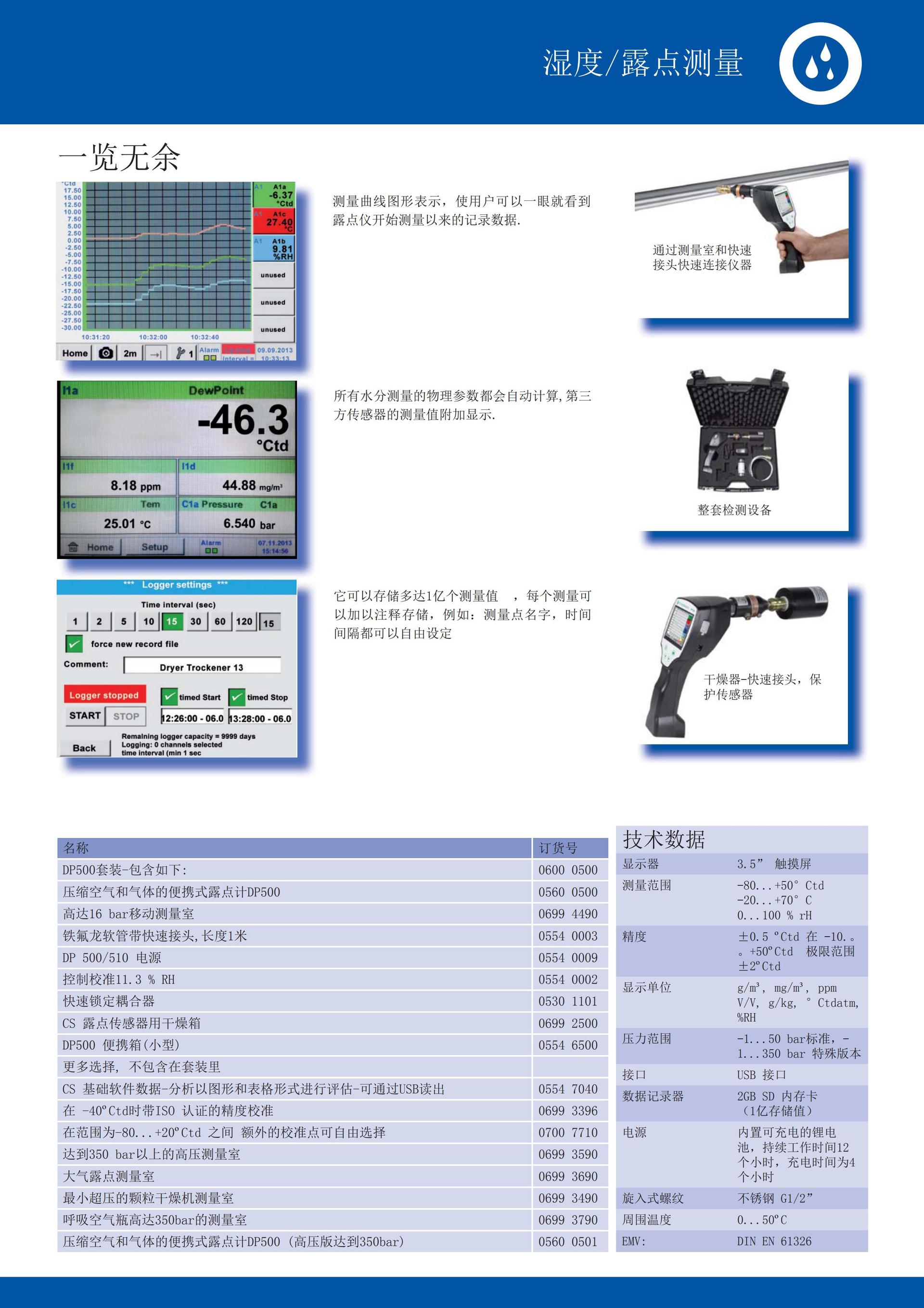 DP300便攜式露點(diǎn)儀